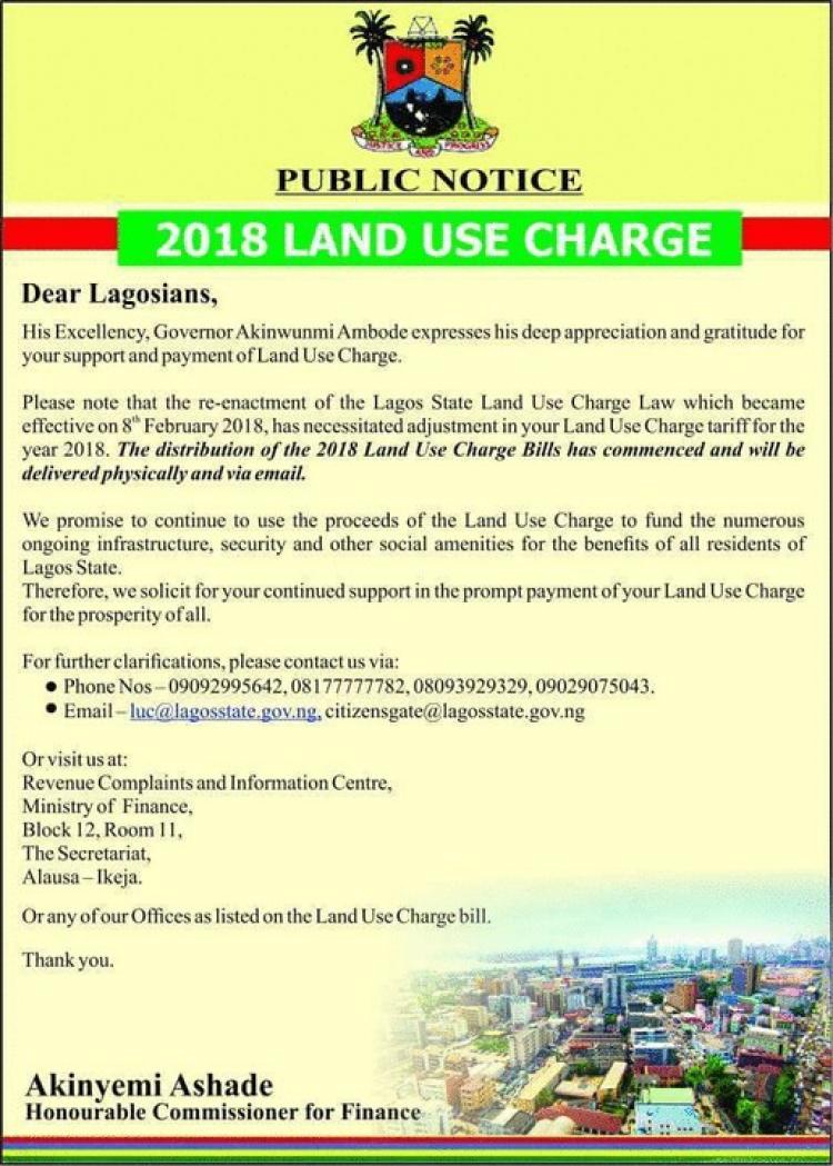 Understanding Property Taxation: Land Use Charge Bill